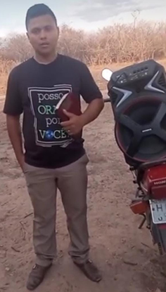 Foto do informativo missionário